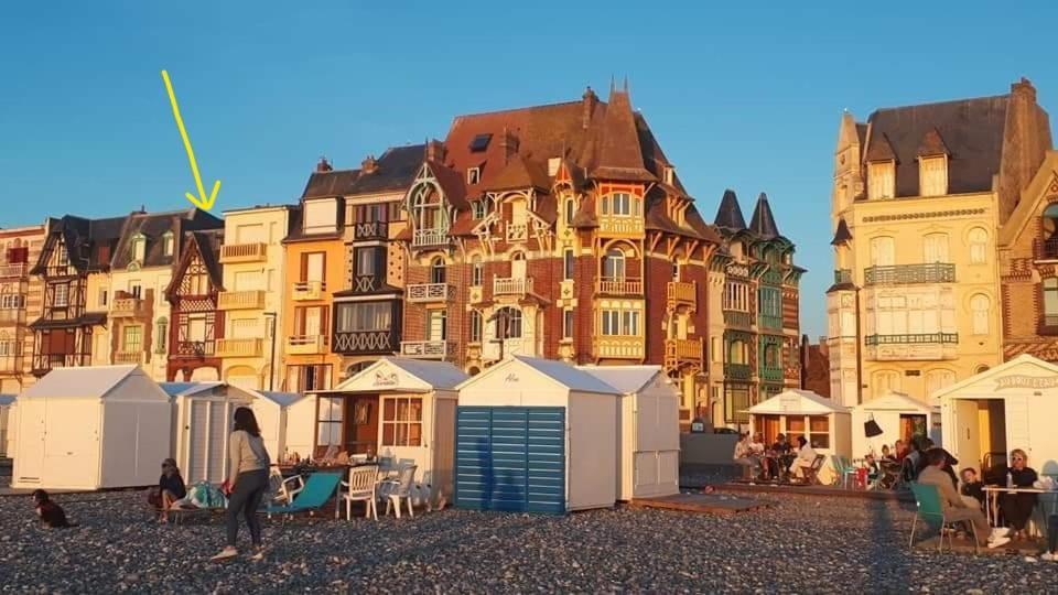 Charmant Appartement Avec Vue Face Mer Imprenable Mers-les-Bains Exterior foto