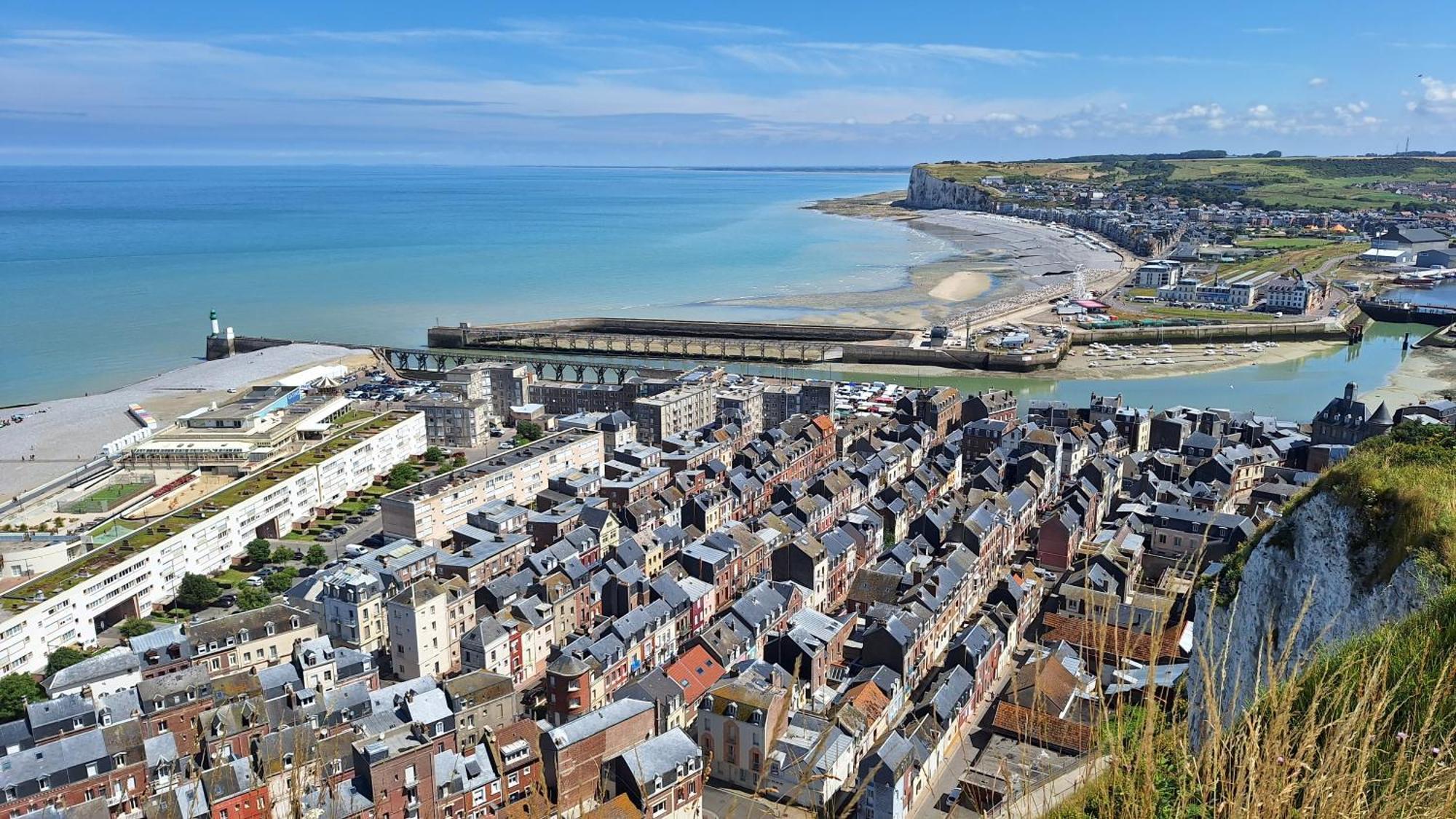 Charmant Appartement Avec Vue Face Mer Imprenable Mers-les-Bains Exterior foto